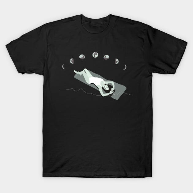 Moonbathing T-Shirt by annamckay